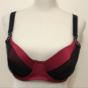 Virginie Boy Paris Satin and Mesh Bra